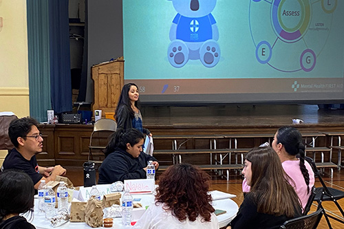 mental health first aid class