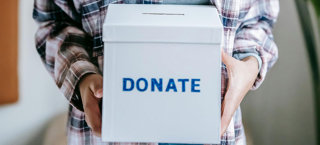 donation box